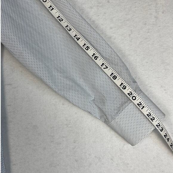 John Varvatos Mens Button Up Dress Shirt 100% Cotton Regular Fit 16.5 32/33 - Picture 6 of 9